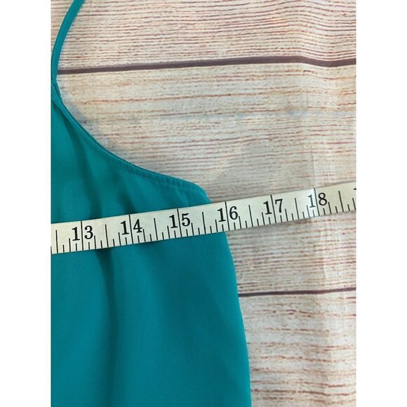 Zara Trafaluc Green Partially Lined Maxi Dress - Small - Picture 6 of 11